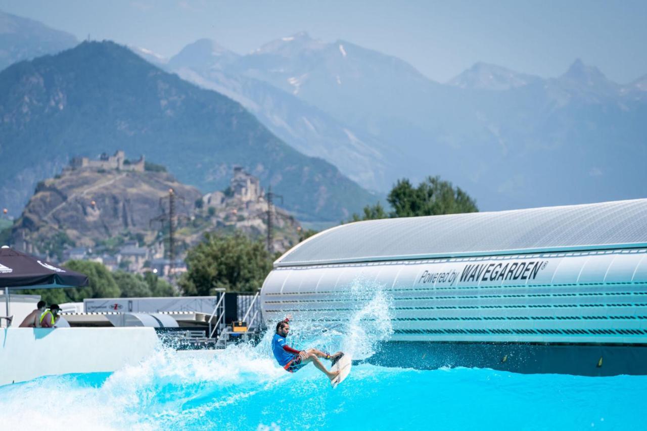 Alaia Lodge Crans-Montana Exteriér fotografie